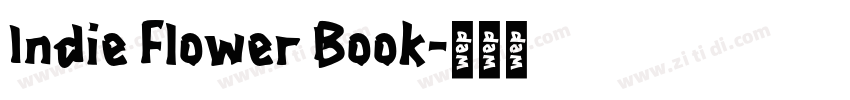 Indie Flower Book字体转换